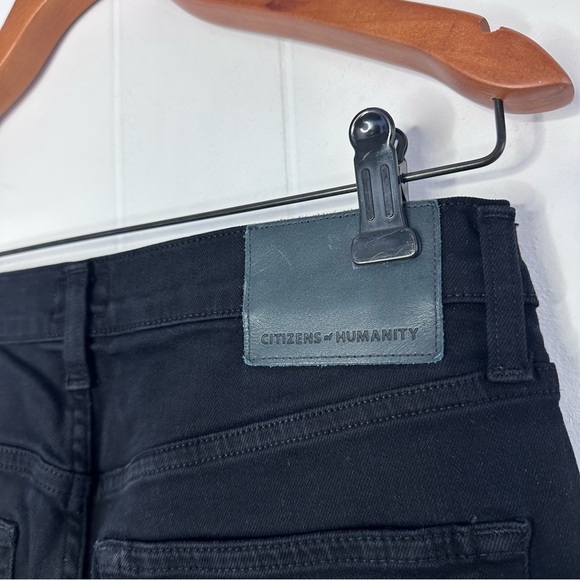 Citizens of Humanity LONDON Slim Taper Black Jeans - Picture 11 of 13
